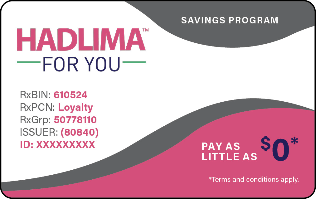 HADLIMA™ (adalimumab-bwwd) For You -Savings Program